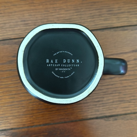 🚨PRICE DROP🚨 RAE DUNN BLACK SLEEPY MUG NWOT - Picture 3 of 3